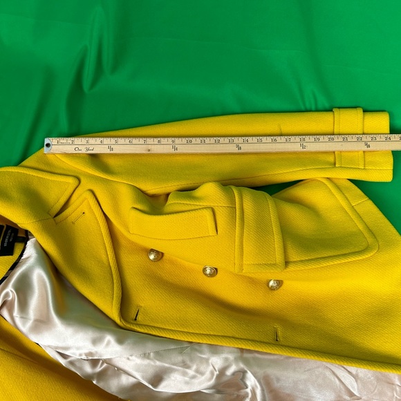 J. Crew Stadium Cloth by Nello Gori Double Breasted Women’s Topcoat. Size 10. - Picture 13 of 16